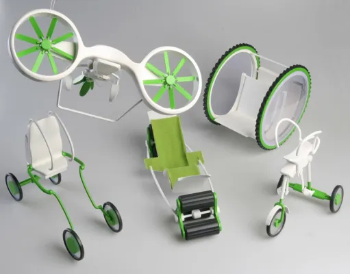 Bild: Behinderte Superhelden