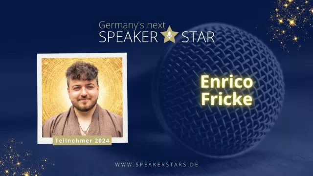 Online voten und damit Bäume pflanzen - Enrico Fricke aus Göttingen bei „Germany‘s next Speaker Star“ Bild: Online voten und damit Bäume pflanzen - Enrico Fricke aus Göttingen bei „Germany‘s next Speaker Star“