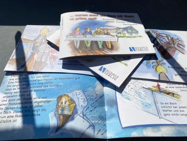 Bild: Förderung des Nachwuchses im Handwerk durch ein spannendes Kinderbuch