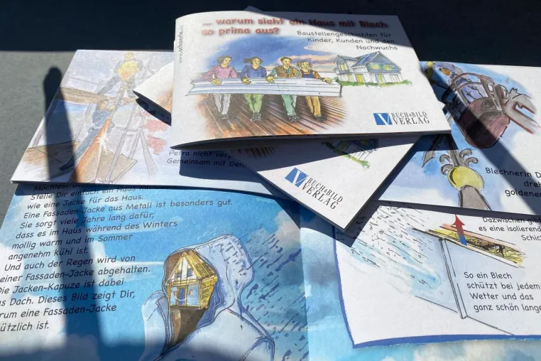 Bild: Förderung des Nachwuchses im Handwerk durch ein spannendes Kinderbuch