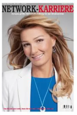 Bild: Schwimm-Ikone Franziska van Almsick im Network-Karriere Titelseiten- Interview