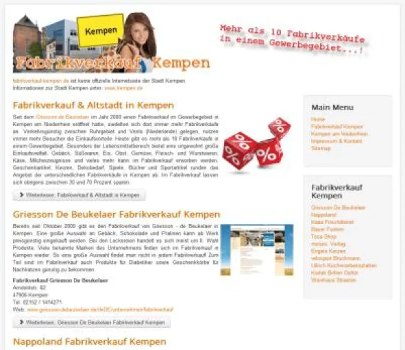 Fabrikverkauf Kempen lockt zahlreiche Besucher in die Stadt Bild: Fabrikverkauf Kempen lockt zahlreiche Besucher in die Stadt