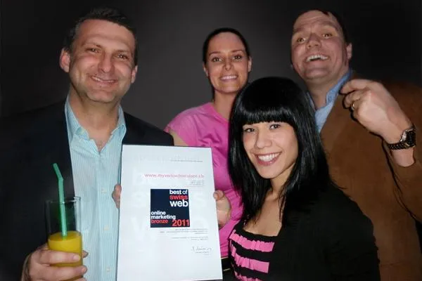 Bild: MySwissChocolate mit Best of Swiss Web ausgezeichnet