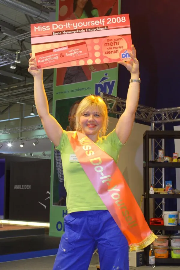 Miss Do-it-yourself 2008: Vor zwei Jahren gewann die Hessin Sandra-Tamara Casties den Titel