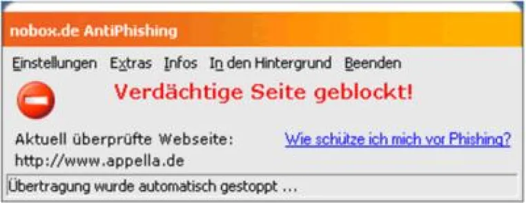 Kostenlos auf Sicherheit gehen – neues Anti-Phishing-Tool animiert zum Mitmachen Bild: Kostenlos auf Sicherheit gehen – neues Anti-Phishing-Tool animiert zum Mitmachen