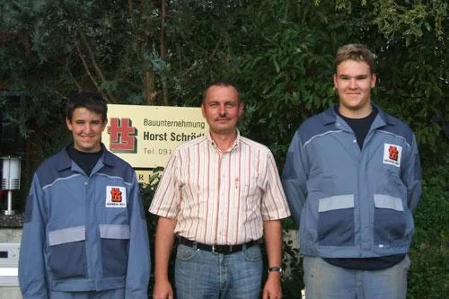 Noch mehr Auszubildende bei Schrödl Bau Bild: Noch mehr Auszubildende bei Schrödl Bau