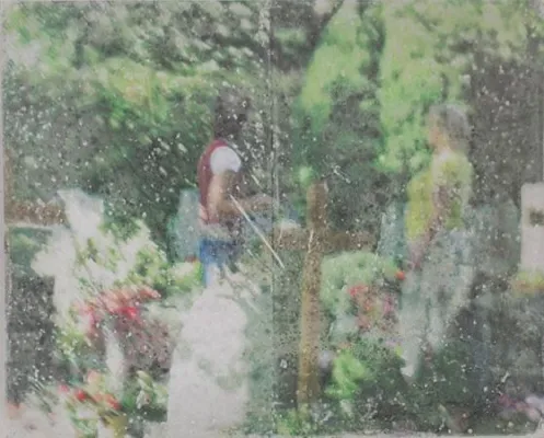 Bild: "Feldarbeit" - Hubert Kaltenmark in der Galerie Degenhartt, Berlin Mitte