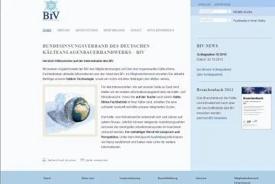 Relaunch für Bundesinnungsverband Bild: Relaunch für Bundesinnungsverband