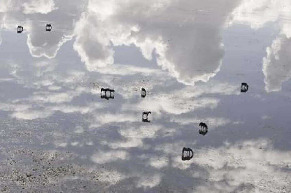 Héctor Garrido: Pferde im Himmel 120 x 180 cm