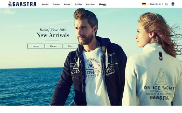 Bild: Shop Usability Award 2015: Gaastra Online Shop gewinnt in der Kategorie Mode