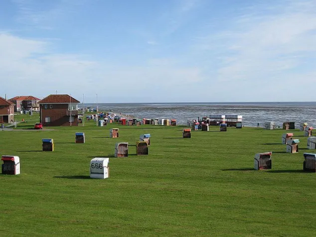 Bild: Am „Cap der guten Erholung“: das „Camperland Wangerland“