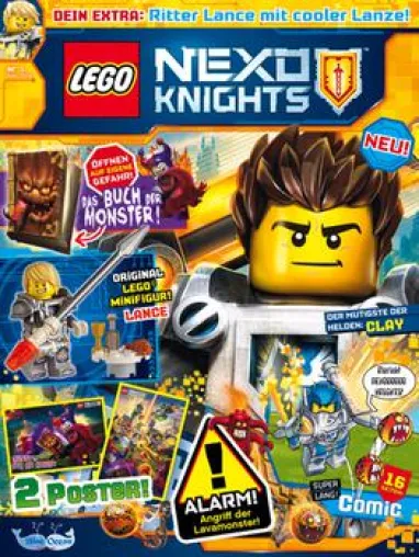 Blue Ocean erzählt die Legende der LEGO® NEXO KNIGHTS™ europaweit Bild: Blue Ocean erzählt die Legende der LEGO® NEXO KNIGHTS™ europaweit