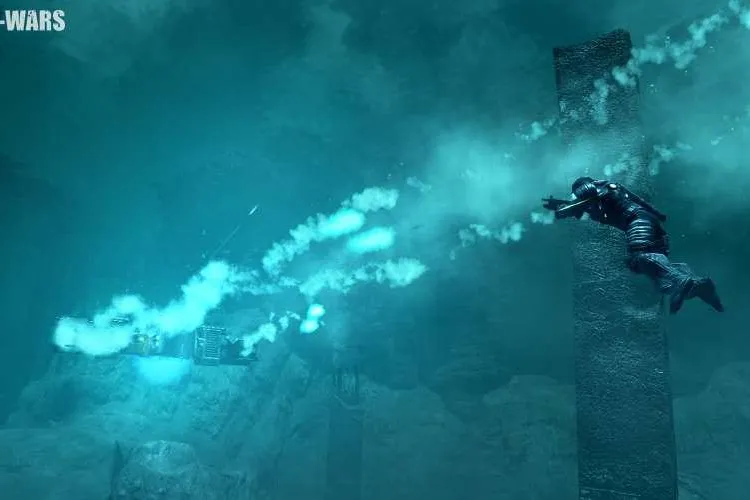 Bild: Unterwasserjäger in U-Wars zielen mit NVIDIA PhysX