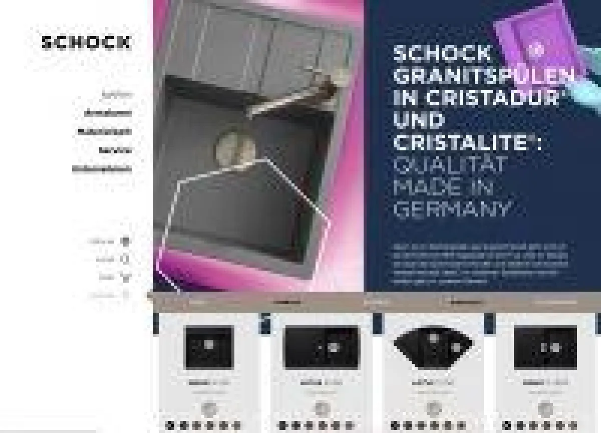 Neue Webseite für die Schock GmbH auf Basis von Neos CMS.