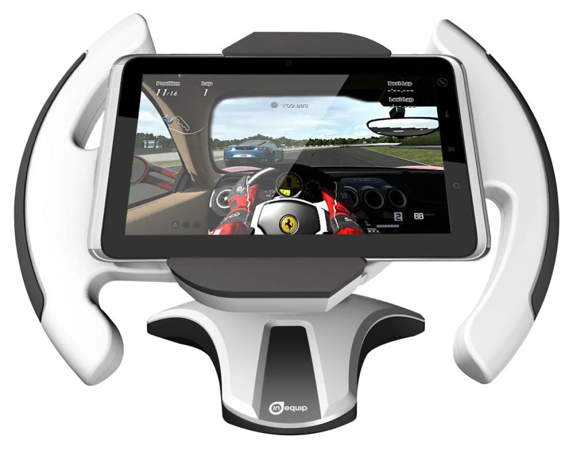 in-equip Tablet Racing Wheel