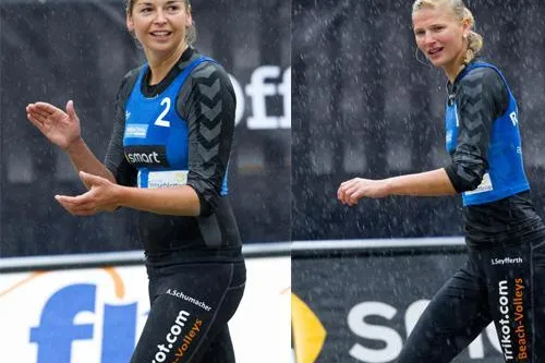 Bild: Zwei erfolgreiche Smart-SuperCups für unsere Trikot.com Beach-Volleys