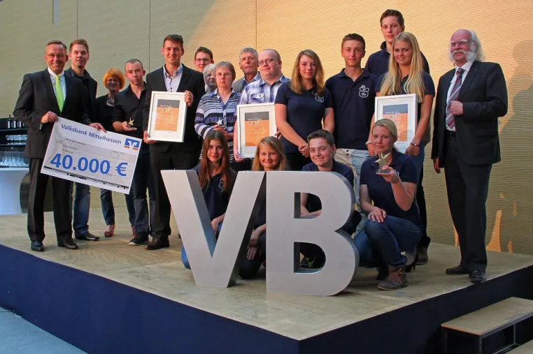Bild: Volksbank Mittelhessen verleiht Sterne des Sports
