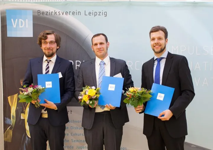 VDI prämiert Nachwuchs-Ingenieure der HTWK Leipzig Bild: VDI prämiert Nachwuchs-Ingenieure der HTWK Leipzig