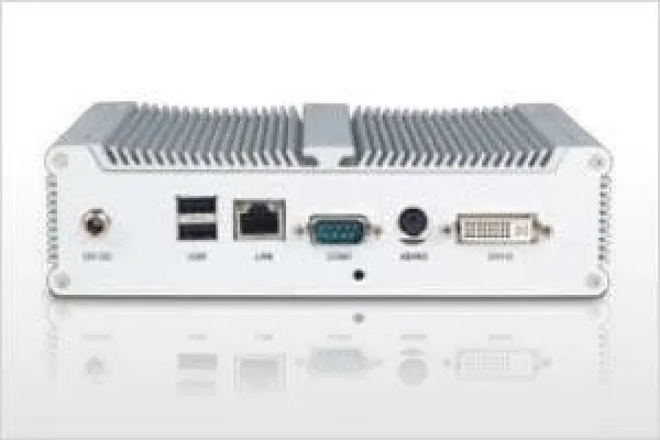 Bild: NISE-100 - Kleiner, lüfterloser Embedded PC mit Intel® Atom™ N270 1.6 GHz