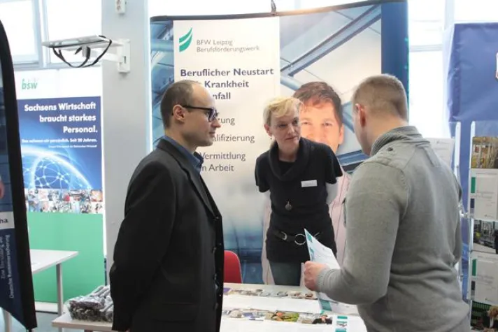 Bild: BFW Leipzig präsentiert sich auf der INTEC