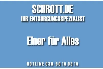 Die Schrott.de Unternehmensgruppe mit Sitz in Berlin baut ihre Aktivitäten erfolgreich in ganz Deutschland aus Bild: Die Schrott.de Unternehmensgruppe mit Sitz in Berlin baut ihre Aktivitäten erfolgreich in ganz Deutschland aus