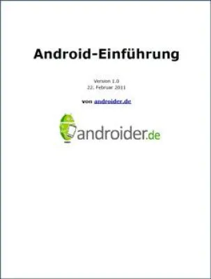 Bild: Kostenloses Ebook “Android-Einführung” veröffentlicht