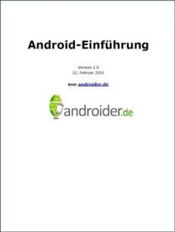 Bild: Kostenloses Ebook “Android-Einführung” veröffentlicht