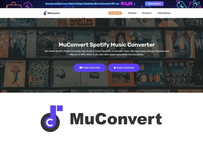 Bild: MuConvert Black Friday: Große Überraschungen im Angebot