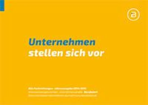 Bild: Neue Ausgabe – neues Design für Berufsstart „Unternehmen stellen sich vor 2014/15“