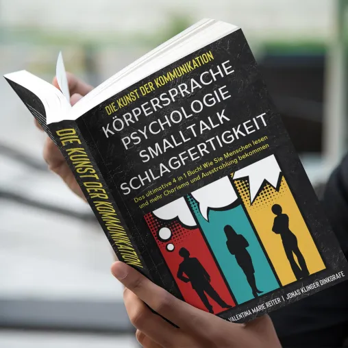 Das 4in1 Buch zum Thema Kommunikation – Alles über Körpersprache, Psychologie, Smalltalk und Schlagfertigkeit Bild: Das 4in1 Buch zum Thema Kommunikation – Alles über Körpersprache, Psychologie, Smalltalk und Schlagfertigkeit