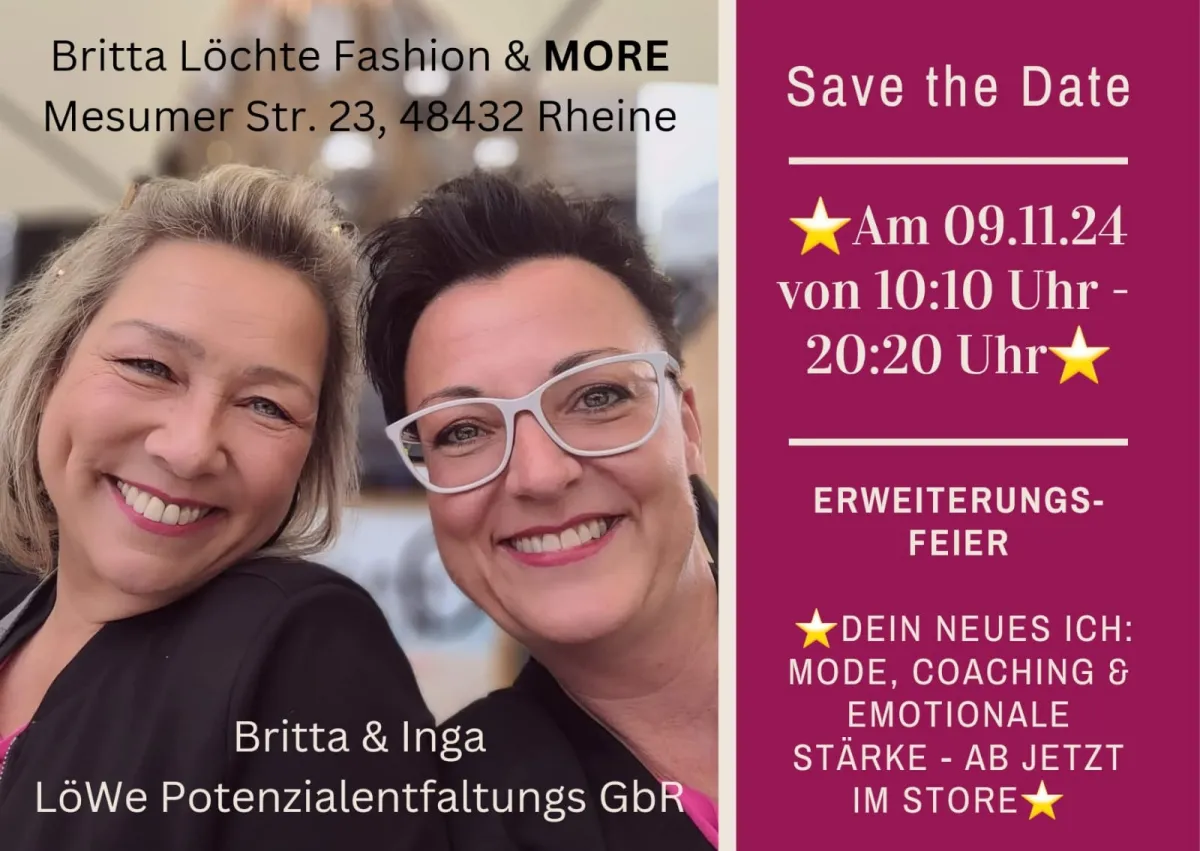 Britta Löchte und Inga Werner