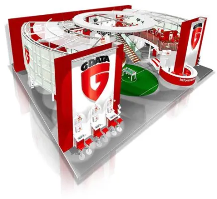 Bild: CeBIT 2008 - Sicherheitswelt zu Gast bei G DATA
