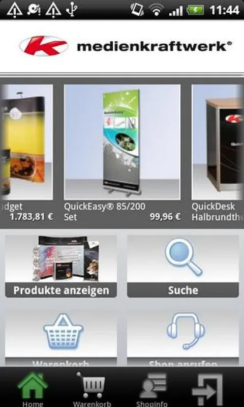 Medienkraftwerk Service-App für Android