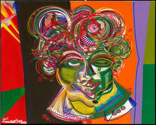 Bild: Leon Löwentraut: Ausstellung „Leonismo“ im Bayerischen Nationalmuseum München