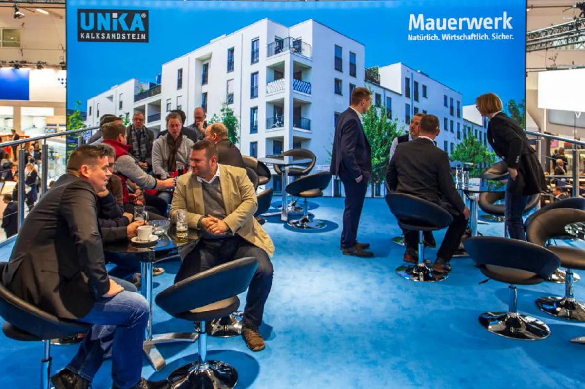 Das Messe-Team von UNIKA erlebte eine Woche intensiver Gespräche . Foto: UNIKA