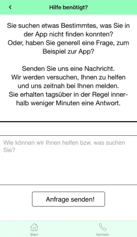 App mit neuer Sofort-Hilfe-Funktion Bild: App mit neuer Sofort-Hilfe-Funktion