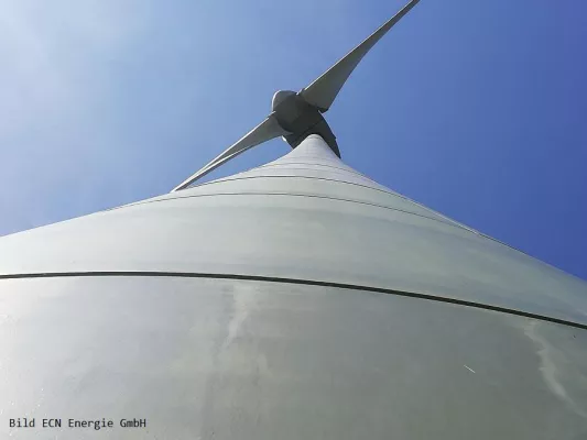 Bild: Strom Gaswerk: Neubau von Windräder um rund 90 Prozent eingebrochen