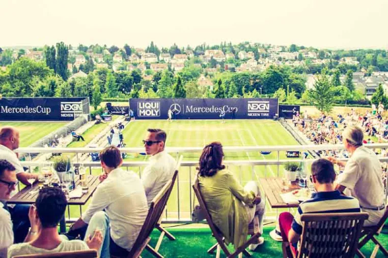 Bild: Rauschenberger begleitete MercedesCup 2016 wiederholt mit Spitzengastronomie