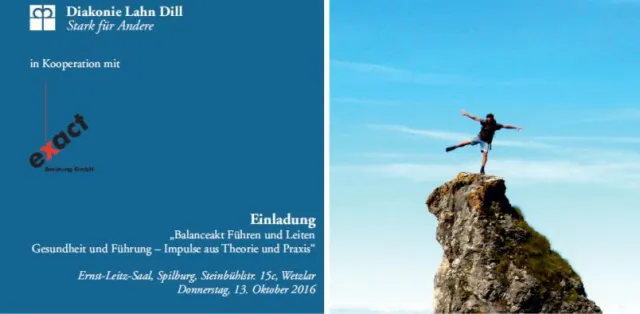 Veranstaltungshinweis: "Gesundheit und Führung - Impulse aus Theorie und Praxis" Bild: Veranstaltungshinweis: "Gesundheit und Führung - Impulse aus Theorie und Praxis"