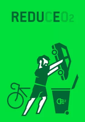 Bild: REDUcEo2 - CO2 verringern, Radverkehr fördern