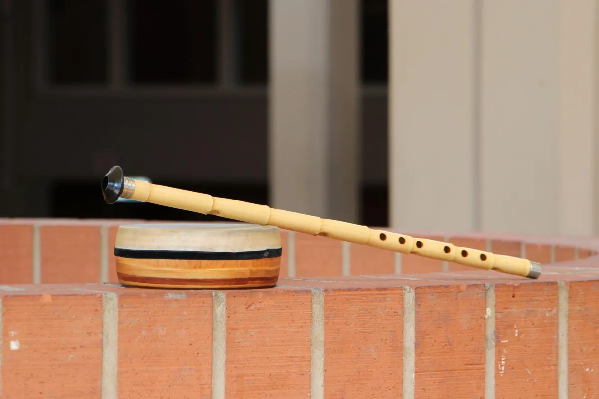 Rohrflöte Ney und Rahmentrommel