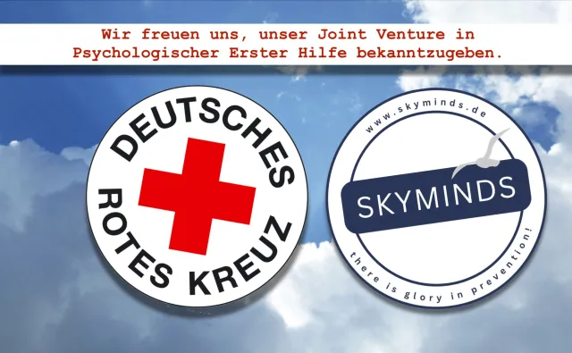 Bild: skyminds e.V. und Deutsches Rotes Kreuz schließen Joint Venture zu Psychologischer Erster Hilfe