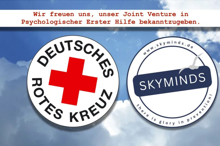 Bild: skyminds e.V. und Deutsches Rotes Kreuz schließen Joint Venture zu Psychologischer Erster Hilfe