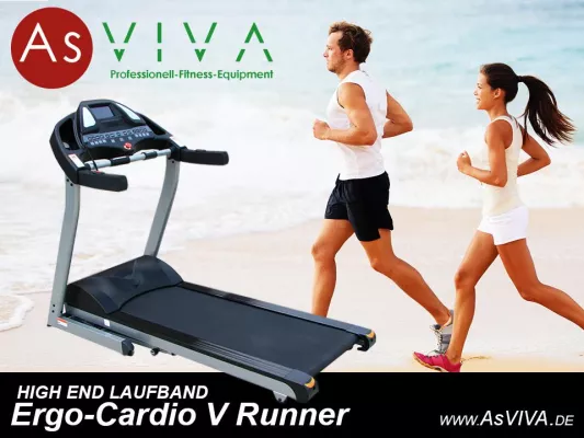 So läuft es BESSER - AsVIVA HIGH END ERGO-CARDIO V RUNNER Bild: So läuft es BESSER - AsVIVA HIGH END ERGO-CARDIO V RUNNER