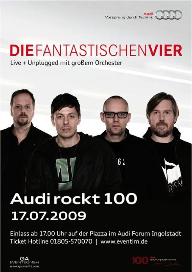 Audi rockt 100 - Die Fantastischen Vier