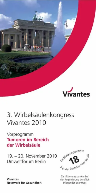 3. Vivantes Wirbelsäulenkongress