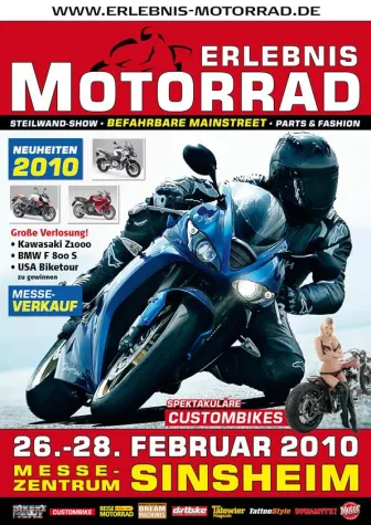 ERLEBNIS MOTORRAD – Die Zweirad-Messe in Sinsheim Bild: ERLEBNIS MOTORRAD – Die Zweirad-Messe in Sinsheim