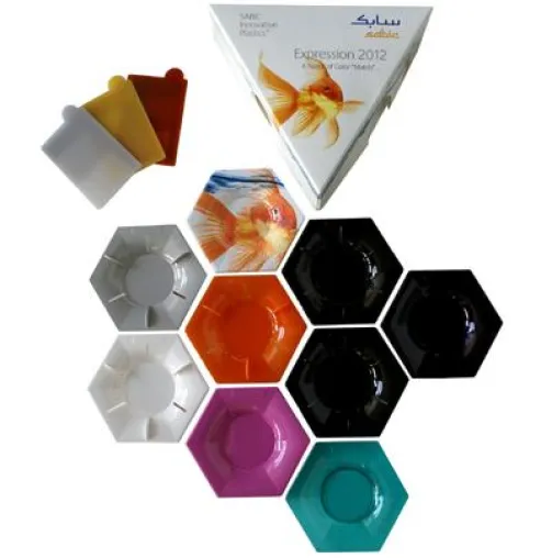 Bild: SABIC Innovative Plastics präsentiert sich mit der Palette Expression 2012
