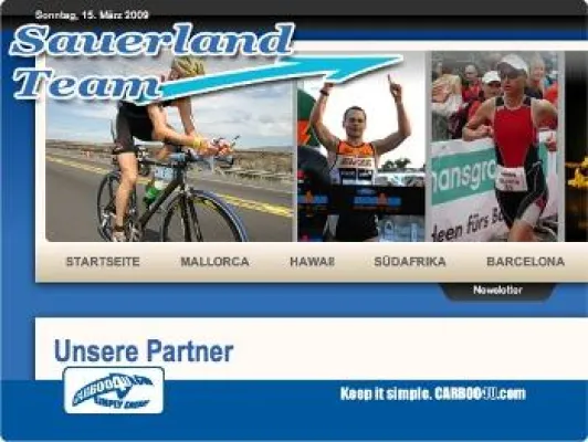 Bild: Fortsetzung und Ausweitung der Zusammenarbeit zwischen Carboo4U und dem Sauerland-Team