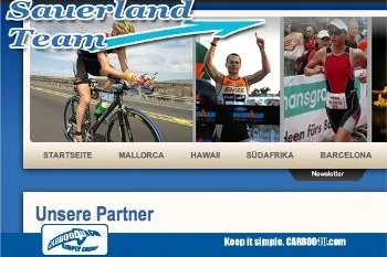Fortsetzung und Ausweitung der Zusammenarbeit zwischen Carboo4U und dem Sauerland-Team Bild: Fortsetzung und Ausweitung der Zusammenarbeit zwischen Carboo4U und dem Sauerland-Team